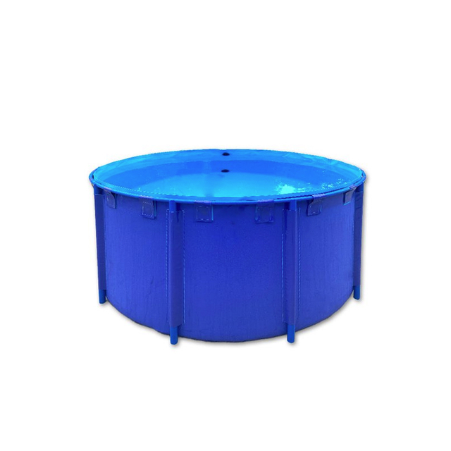 Foldable PVC Aquaculture Fish Pond Fish Farming Tanks for Shrimp Fish Raising