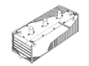 40FT PP Woven Cloth Top Loading And Unloading Bulk Milk Powder Container Liner
