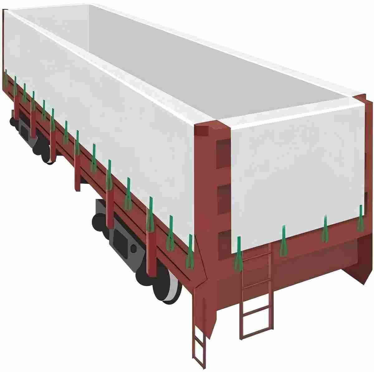 Large Railway Dry Bulk Cargo PP Liner Bags for Sulfur