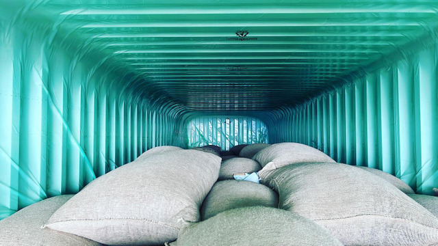 20FT Dry Bulk Shipping Container Liners PE Container Liner for Starch, Flour