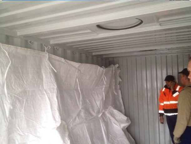 40FT PP Woven Cloth Top Loading And Unloading Bulk Milk Powder Container Liner