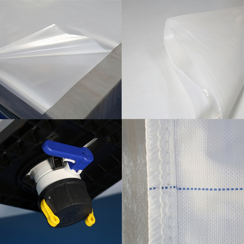 Industry Grade Customized 20FT Container Flexitank for Cleaning Agents