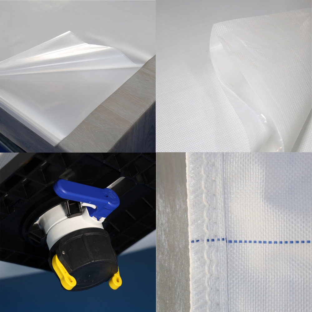 Industry Grade Customized 20FT Container Flexitank for Cleaning Agents