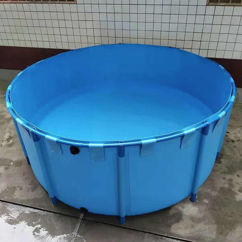 8500L PVC Tilapia Grouper Farming Fish Farming Plastic System Fish Pond