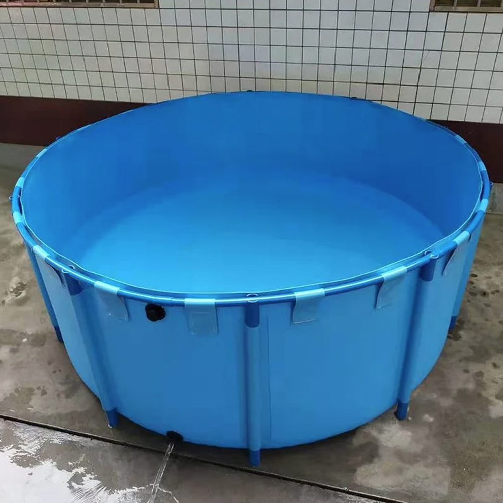 8500L PVC Tilapia Grouper Farming Fish Farming Plastic System Fish Pond