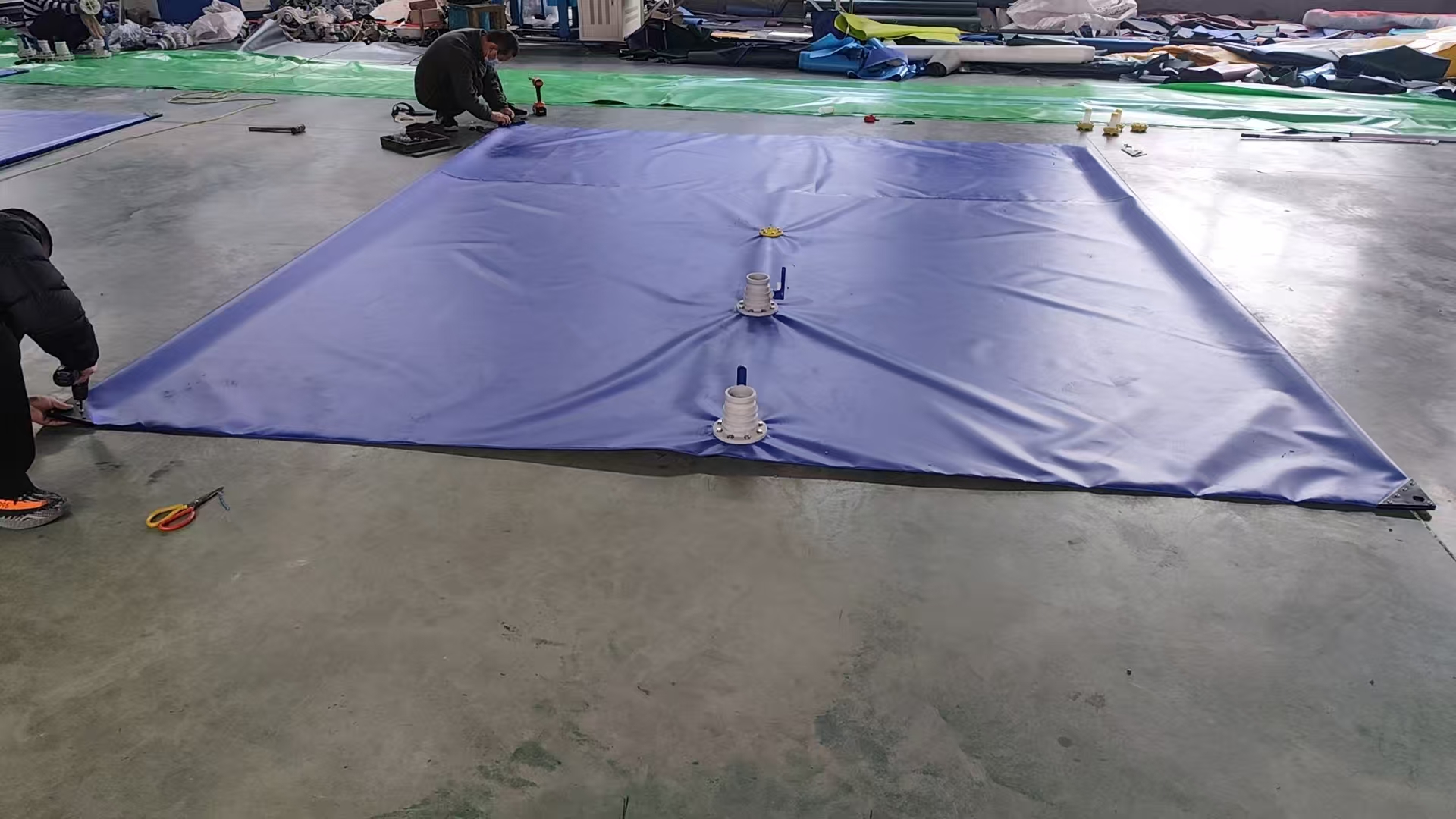 Food Grade Flexible 0.9mm PVC Tarpaulin Inflatable Water Storage Water Bladder Tank