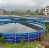 China Supplier Round Large Canvas Farm Plastic Support Aquaculture Fish Tank
