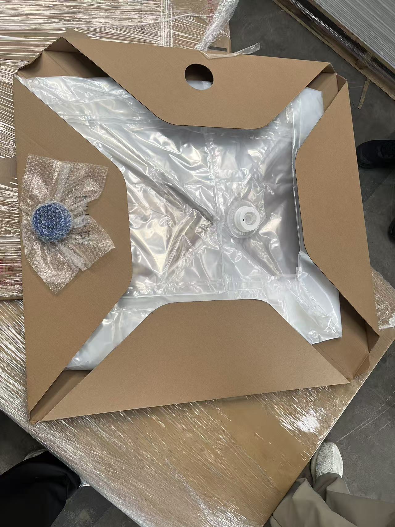 China 1000lbib (BAG-IN-BOX) Paper IBC for Palm Oil Coconut Oil