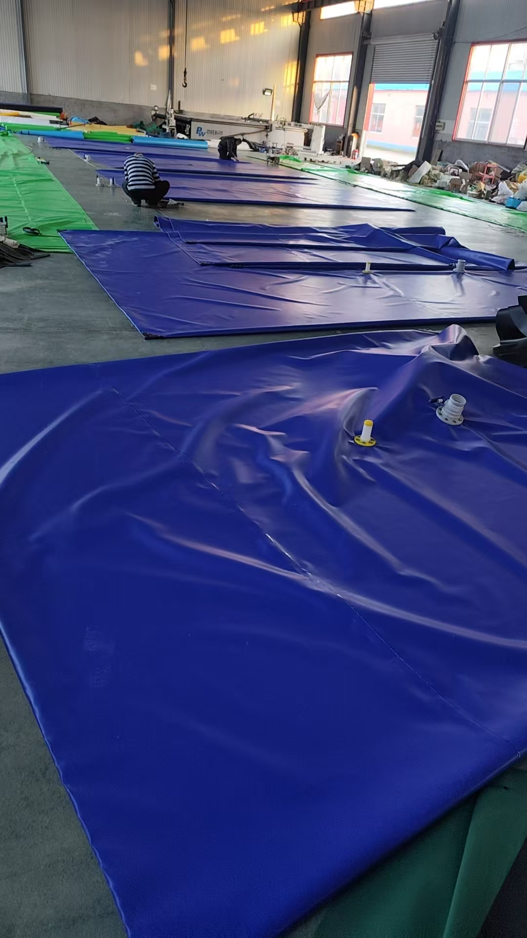 Food Grade Flexible 0.9mm PVC Tarpaulin Inflatable Water Storage Water Bladder Tank