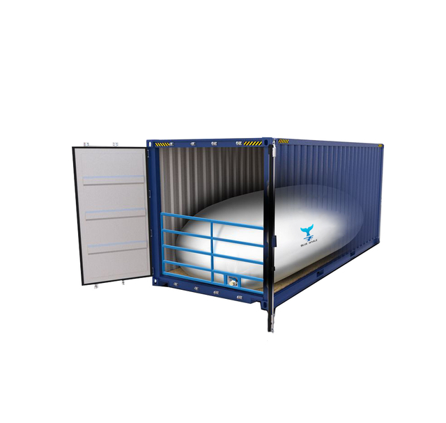 24000L Oil Flexitank in Container