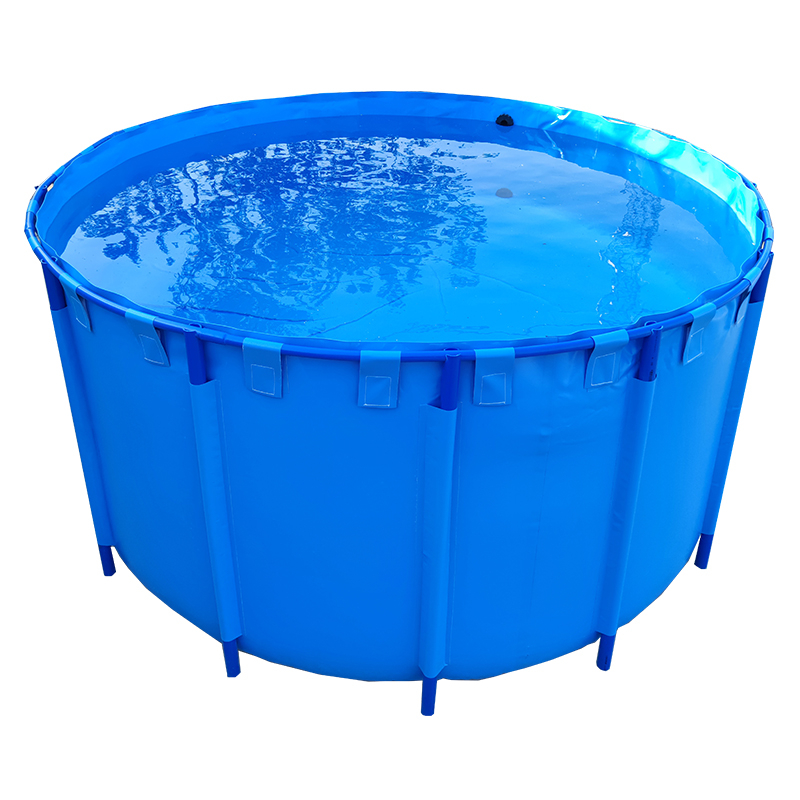 8500L PVC Tilapia Grouper Farming Fish Farming Plastic System Fish Pond