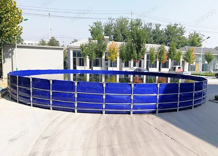 4500L PVC Tilapia Grouper Farming Fish Farming Plastic System Fish Pond