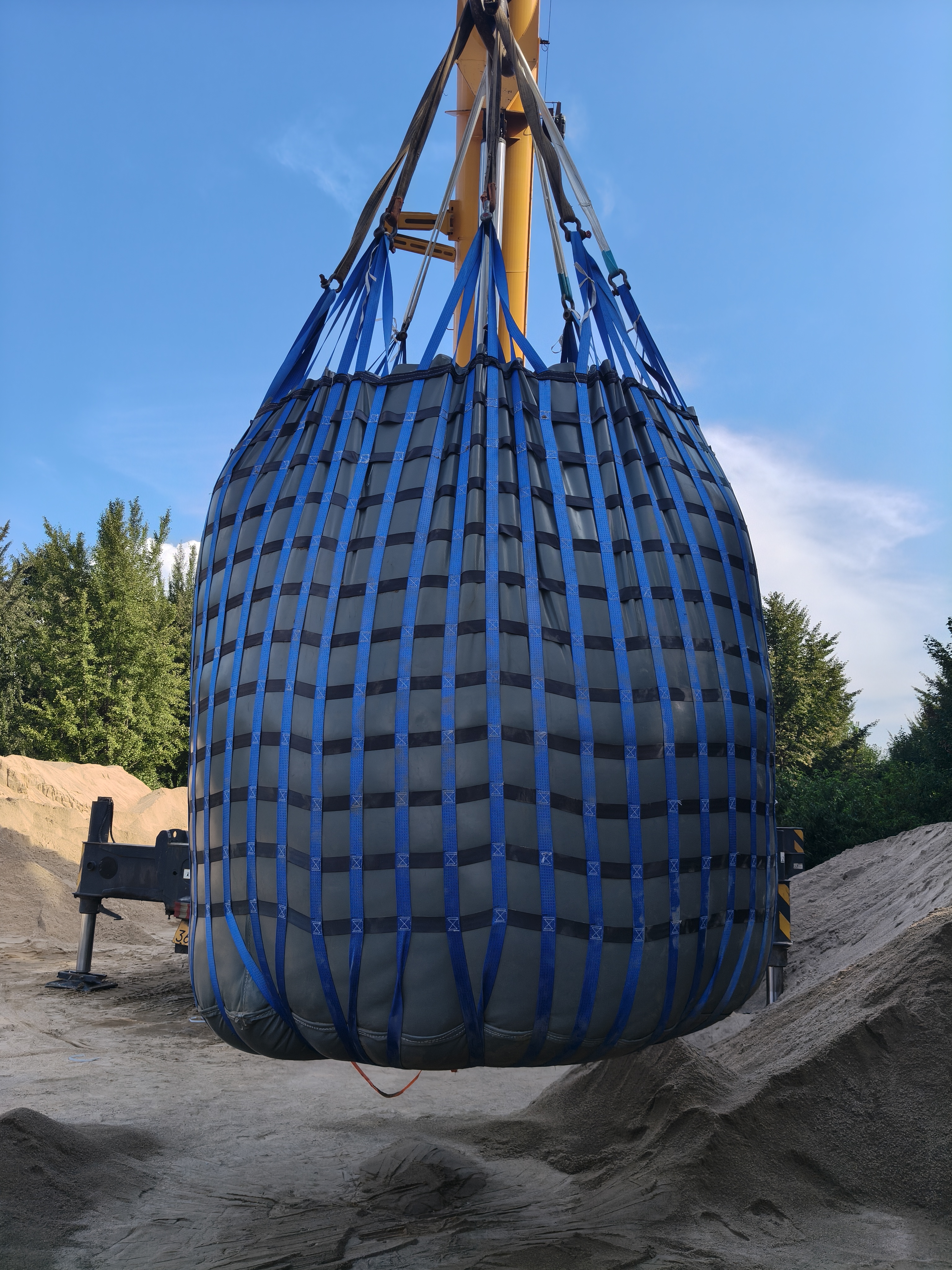 14-Ton PVC Water Bag for Load Testing & Structural Proofing