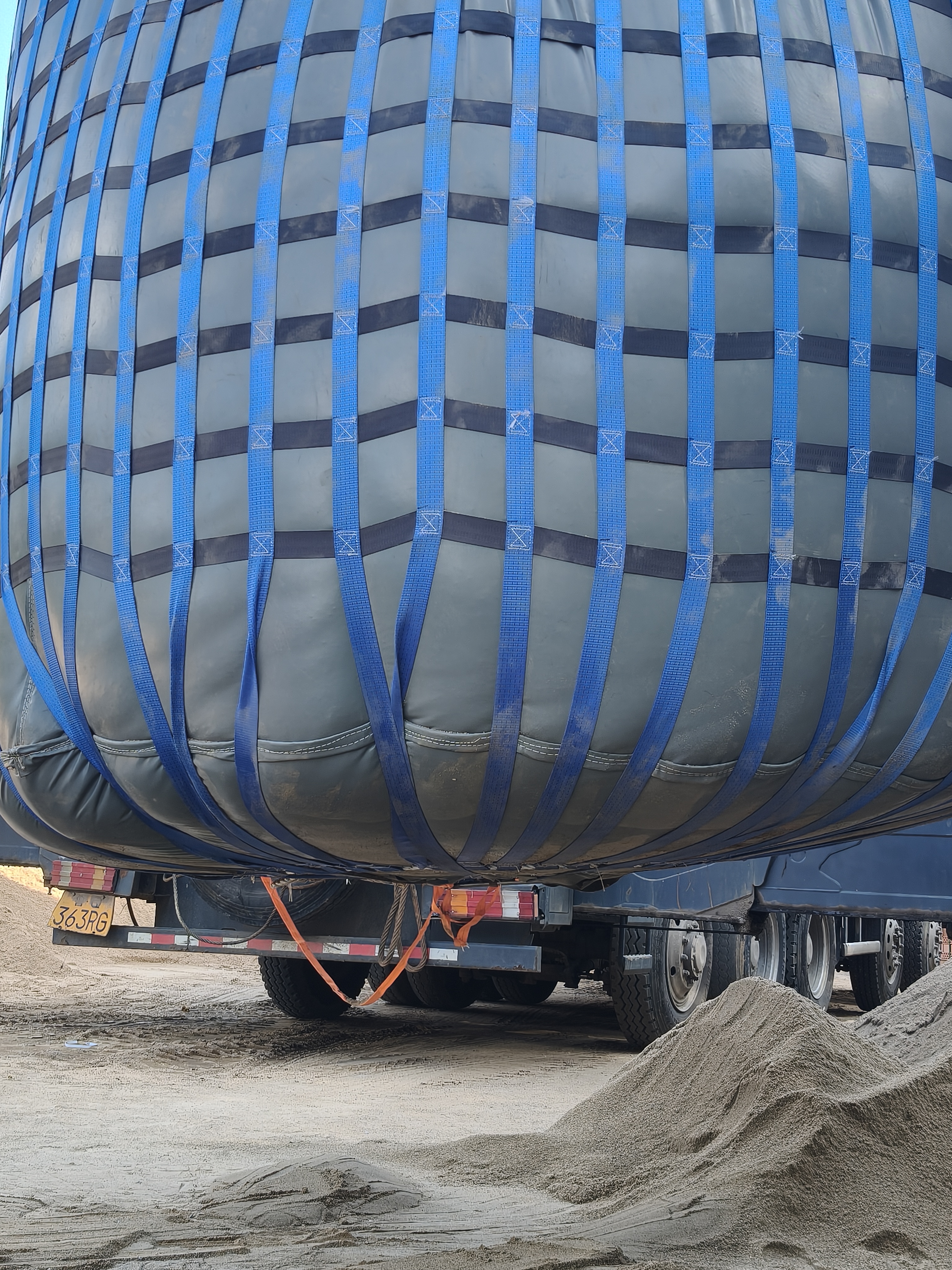 14-Ton PVC Water Bag for Load Testing & Structural Proofing